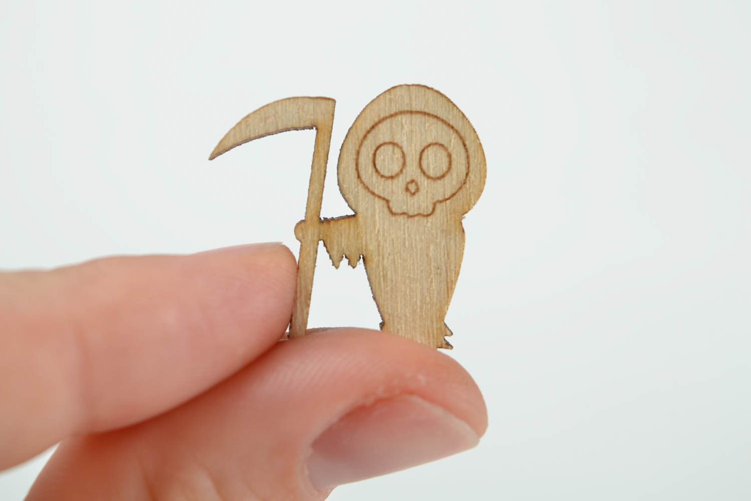 Handgemachte Figur zum Bemalen Holz Rohlinge Miniatur Figur interessant schön foto 2