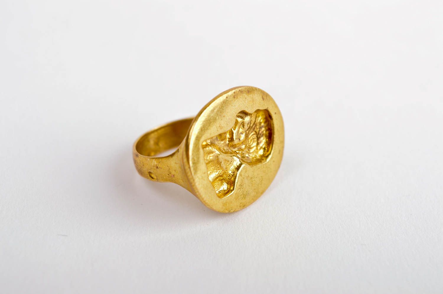 Кольцо ручной работы украшение из латуни модное кольцо дизайнерское красивое фото 2