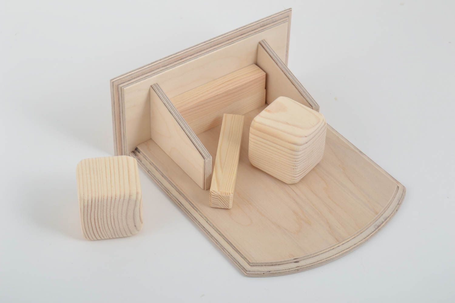 Handmade Holzartikel zum Bemalen Holzrohlinge zum Bemalen Bauklötze aus Holz  foto 4