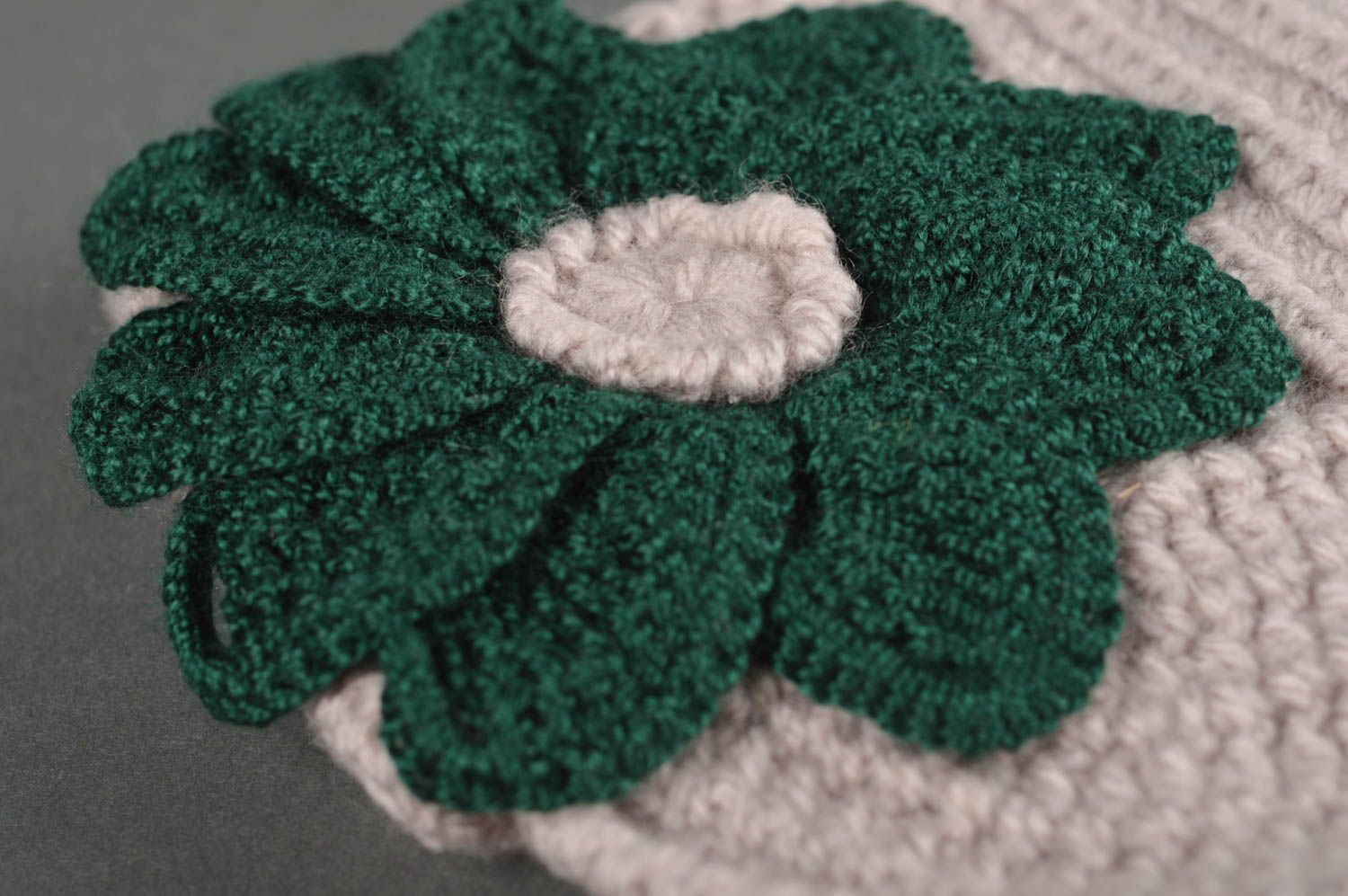 Handmade crochet hat girls cap accessories for girls crochet cap unique gifts photo 3