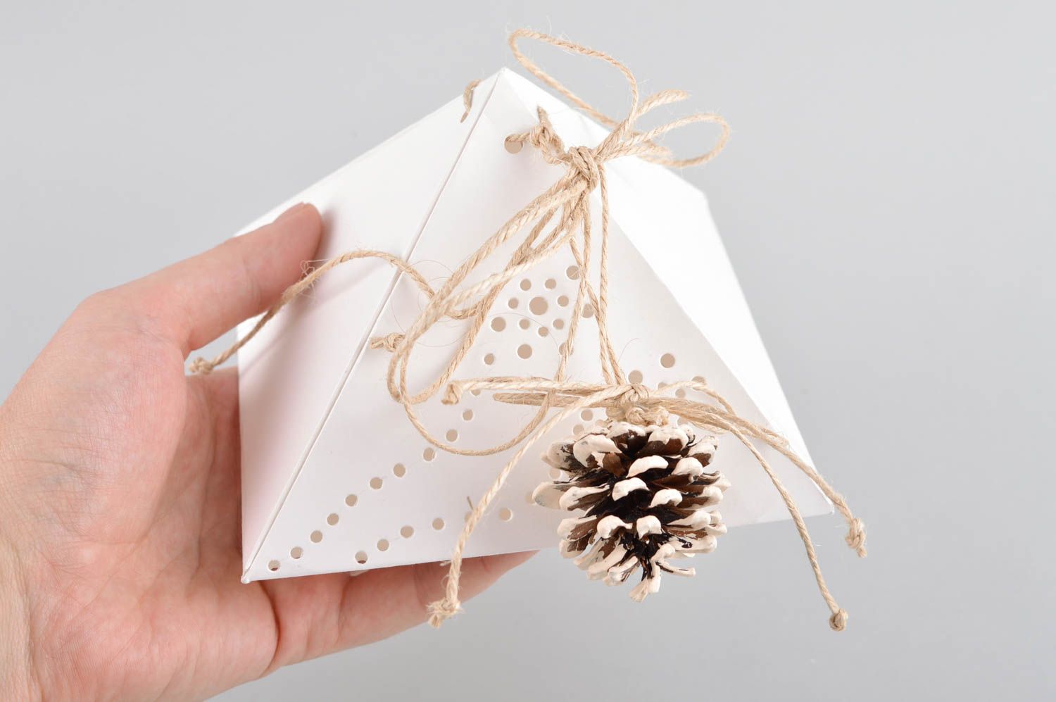 Embalaje de papel hecho a mano souvenir original envoltorio para regalo decorado foto 2