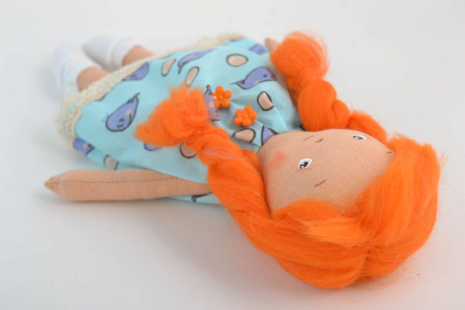 Beautiful handmade soft toy rag doll stuffed toy for kids birthday gift ideas photo 5