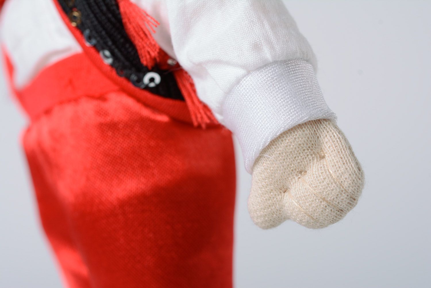 Muñeco de peluche hecho a mano en traje nacional Polaco  foto 5