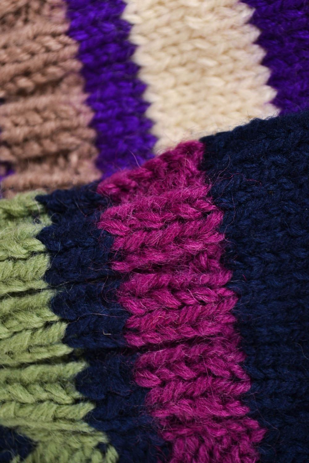 Calcetines de lana artesanales prenda tejida ropa de mujer regalo original foto 3