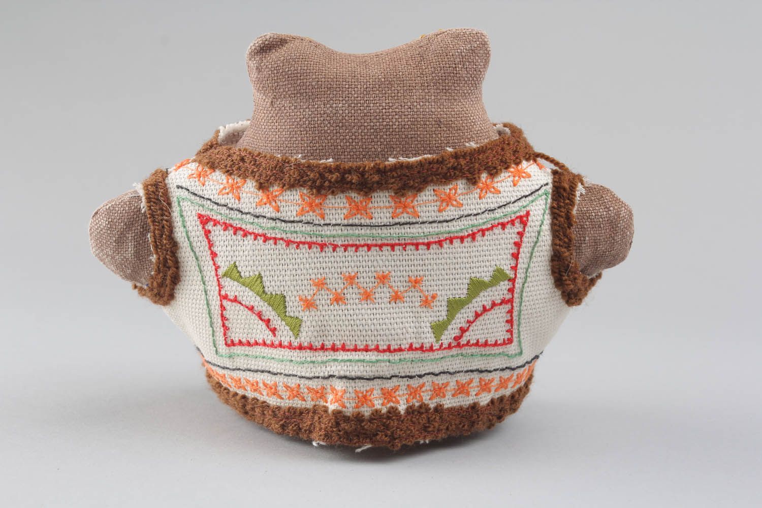 Textile toy filled with buckwheat photo 2