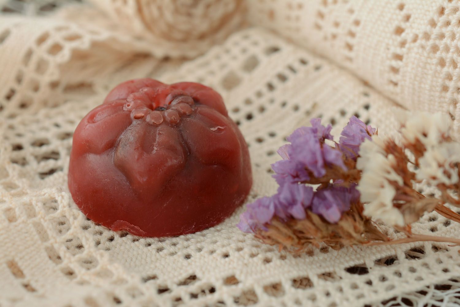 Natural soap Cherry Flower photo 1