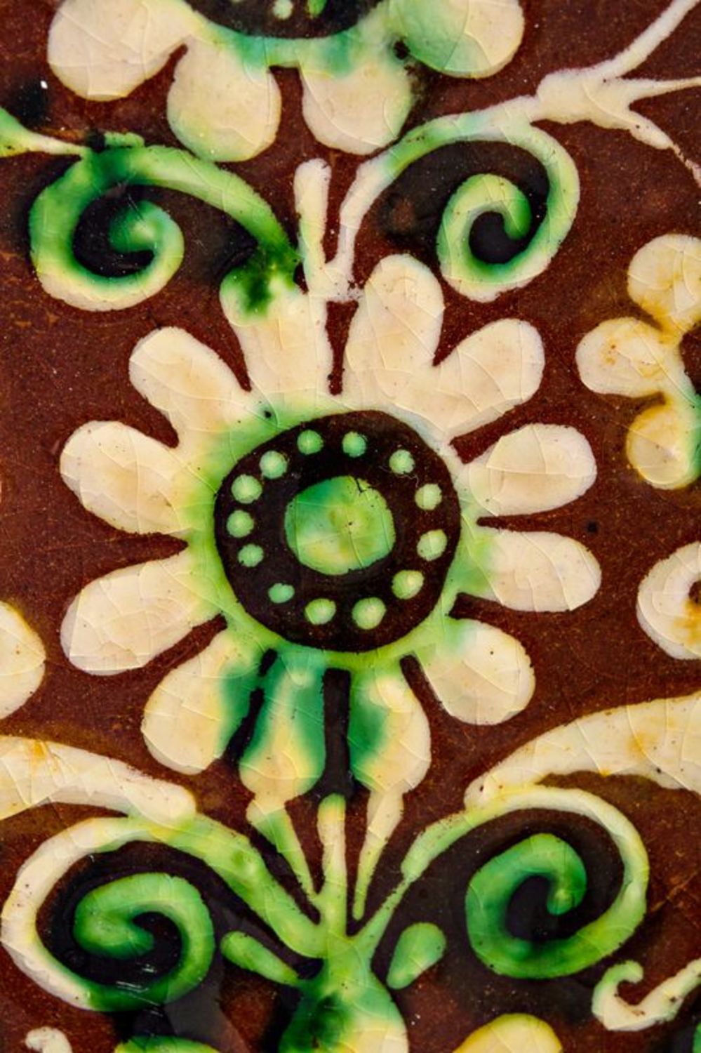 Декоративная керамическая тарелка  фото 2