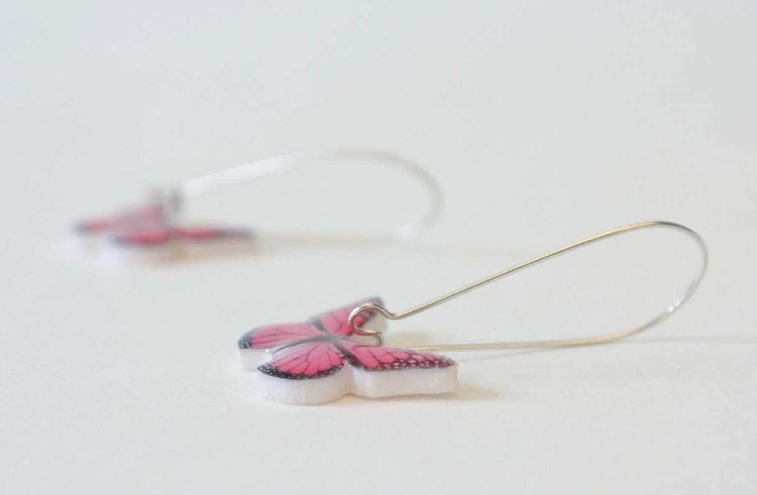 Butterfly earrings photo 4