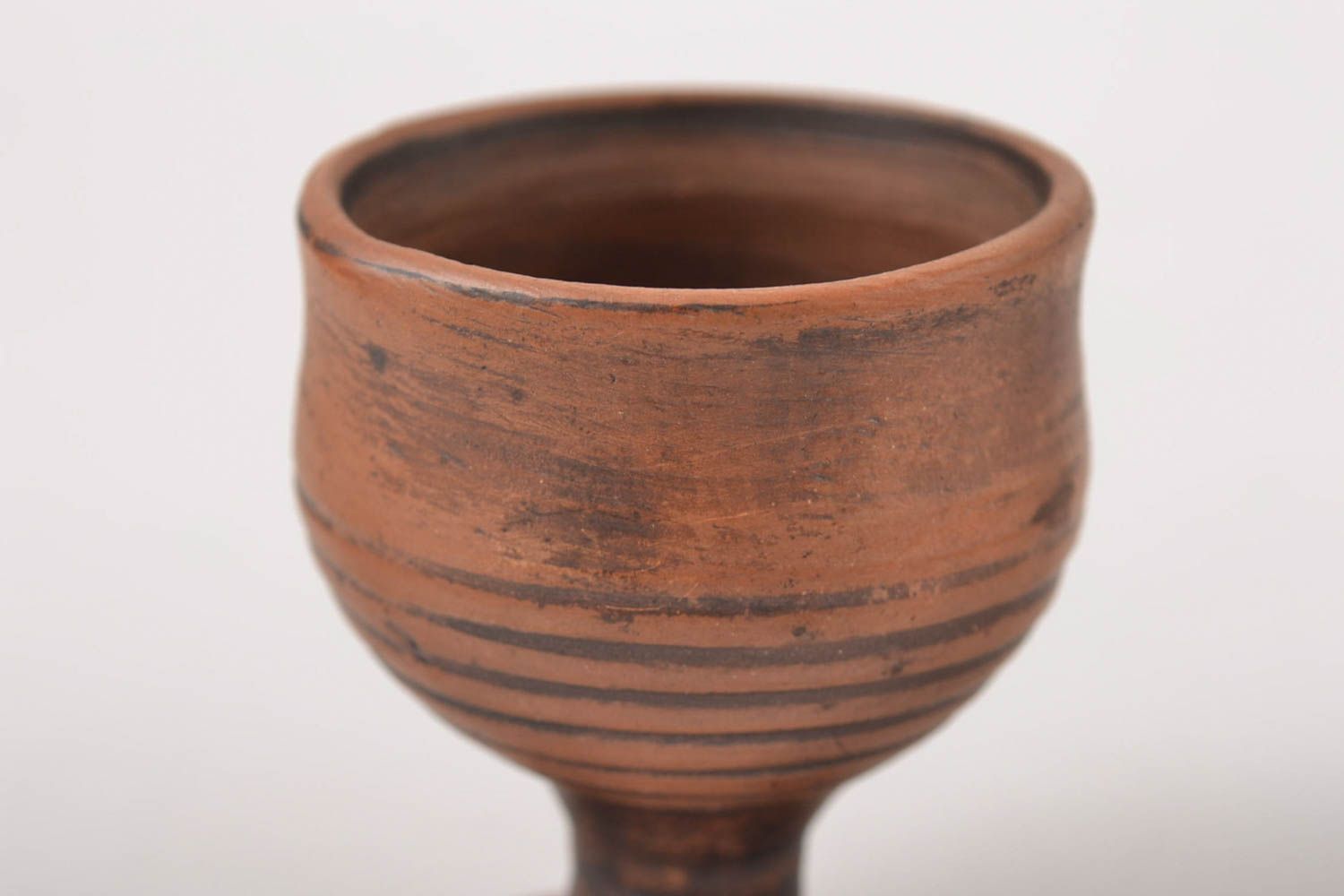 Vaso de chupito cerámico artesanal vajilla moderna regalo original ecológico foto 5