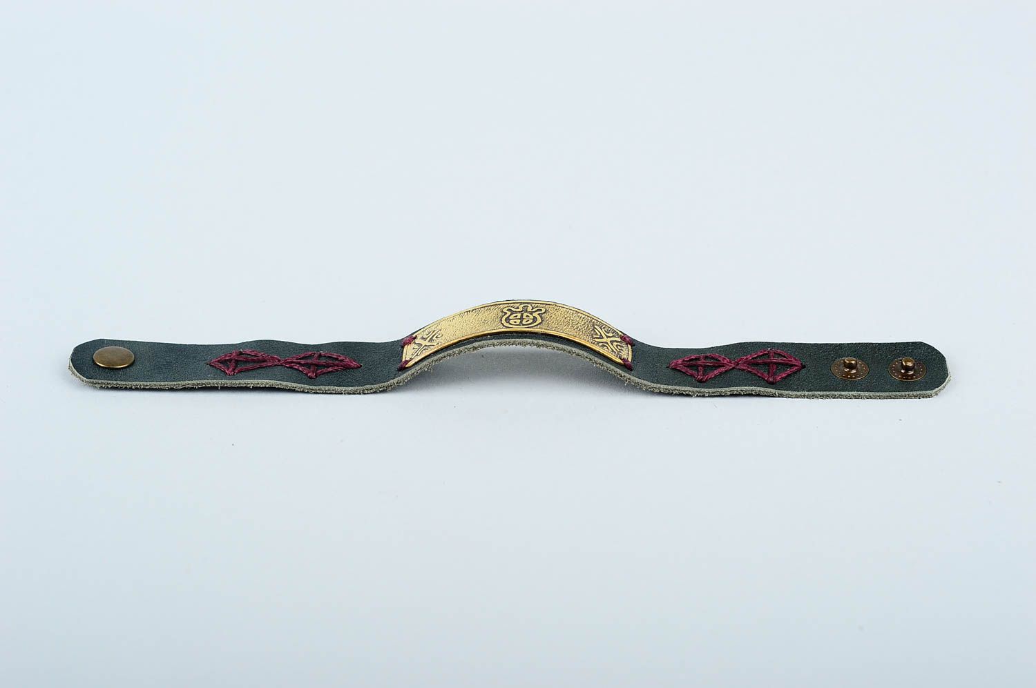 Unusual handmade leather jewelry wrist bracelet designs leather goods gift ideas photo 3
