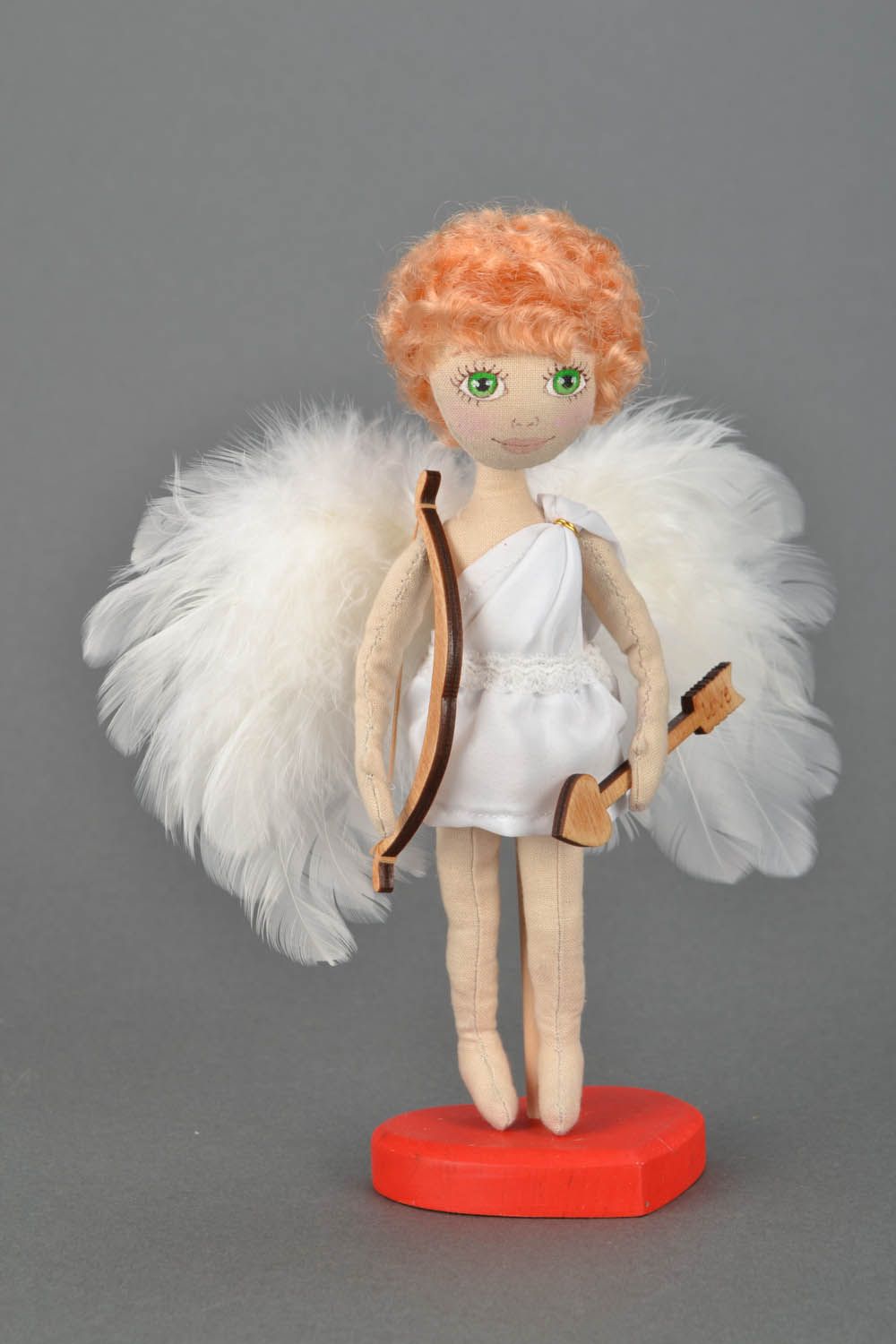 Авторская текстильная кукла Амур фото 1