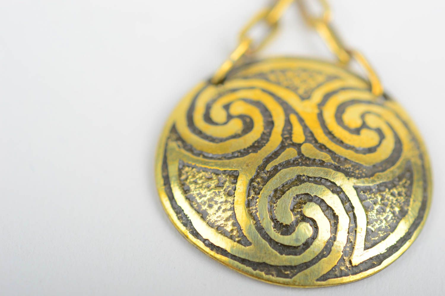 Long handmade metal earrings brass earrings costume jewelry designs gift ideas photo 4