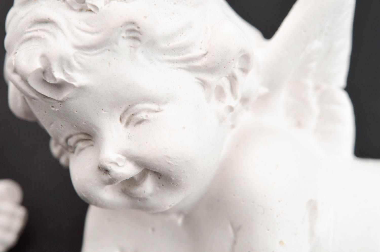Conjunto de figuras hechas a mano figuras de angelitos decoración de casa foto 5
