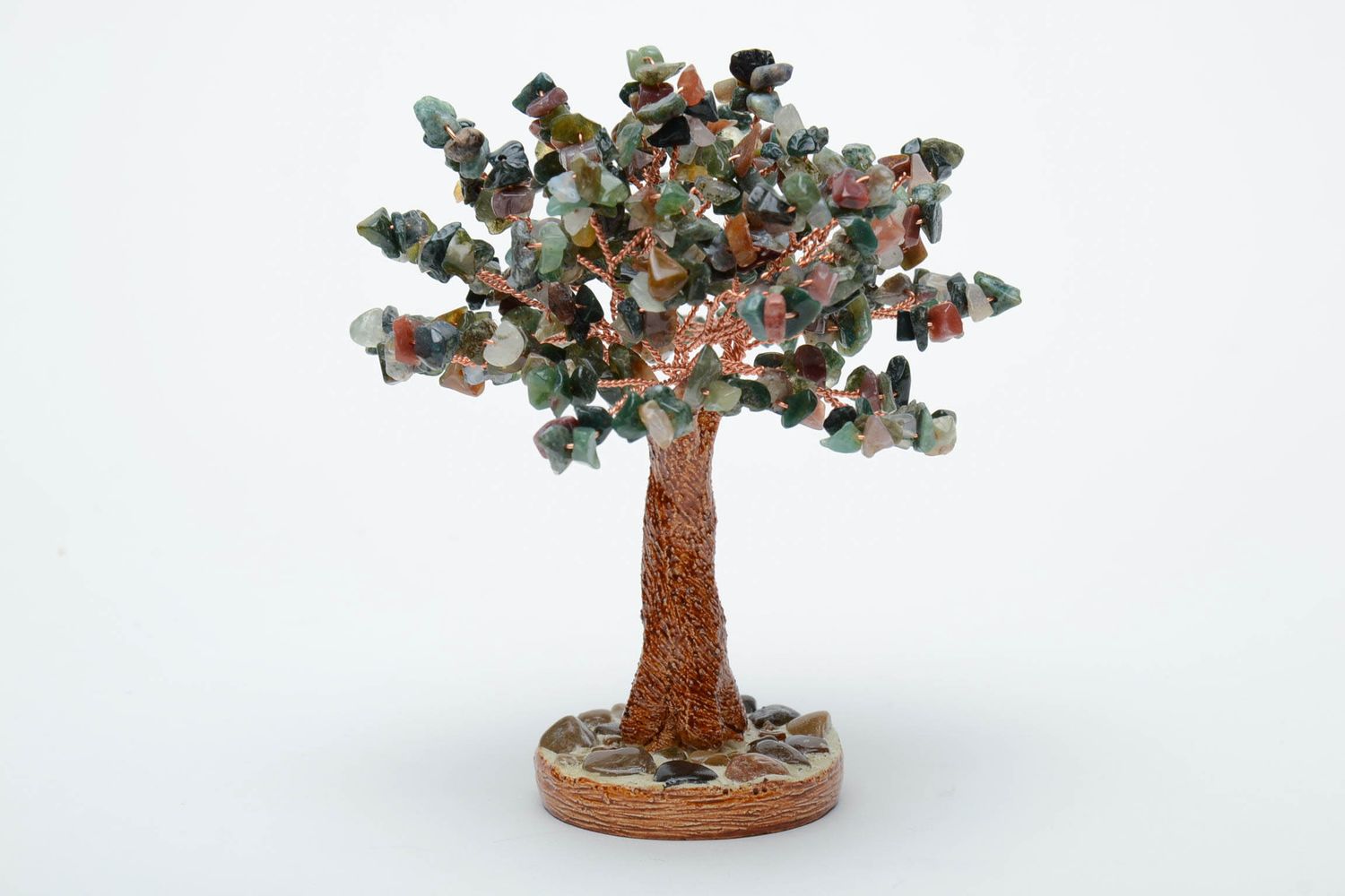 Árbol en miniatura de jaspe  bonsái foto 2