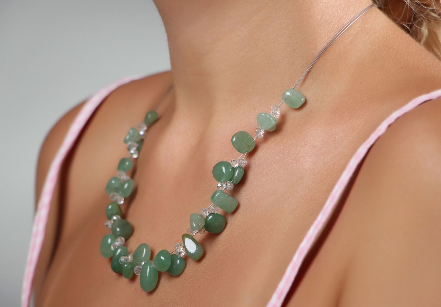 Gemstone necklace  photo 4