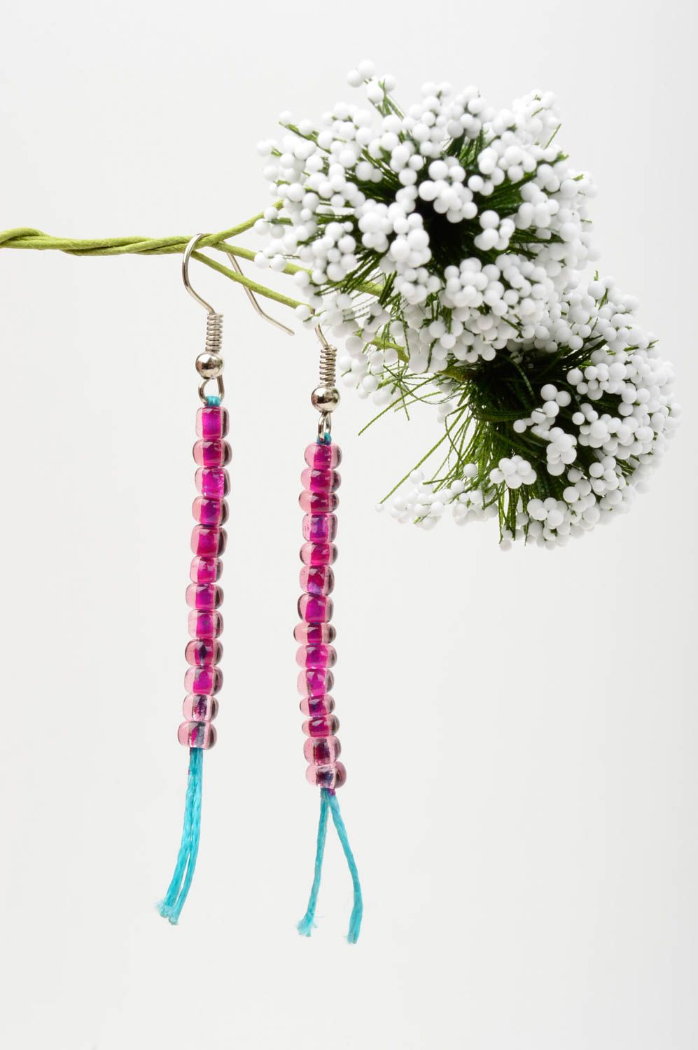 Handmade earrings designer earrings beads earrings for girl gift ideas photo 1