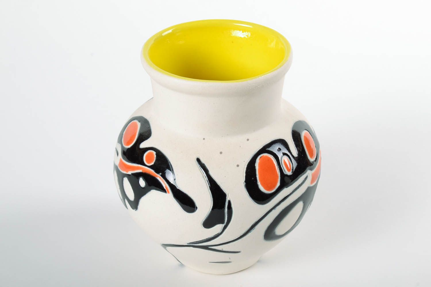 30 oz ceramic milk pitcher in a village-style with Japanese pattern 2 lb photo 4