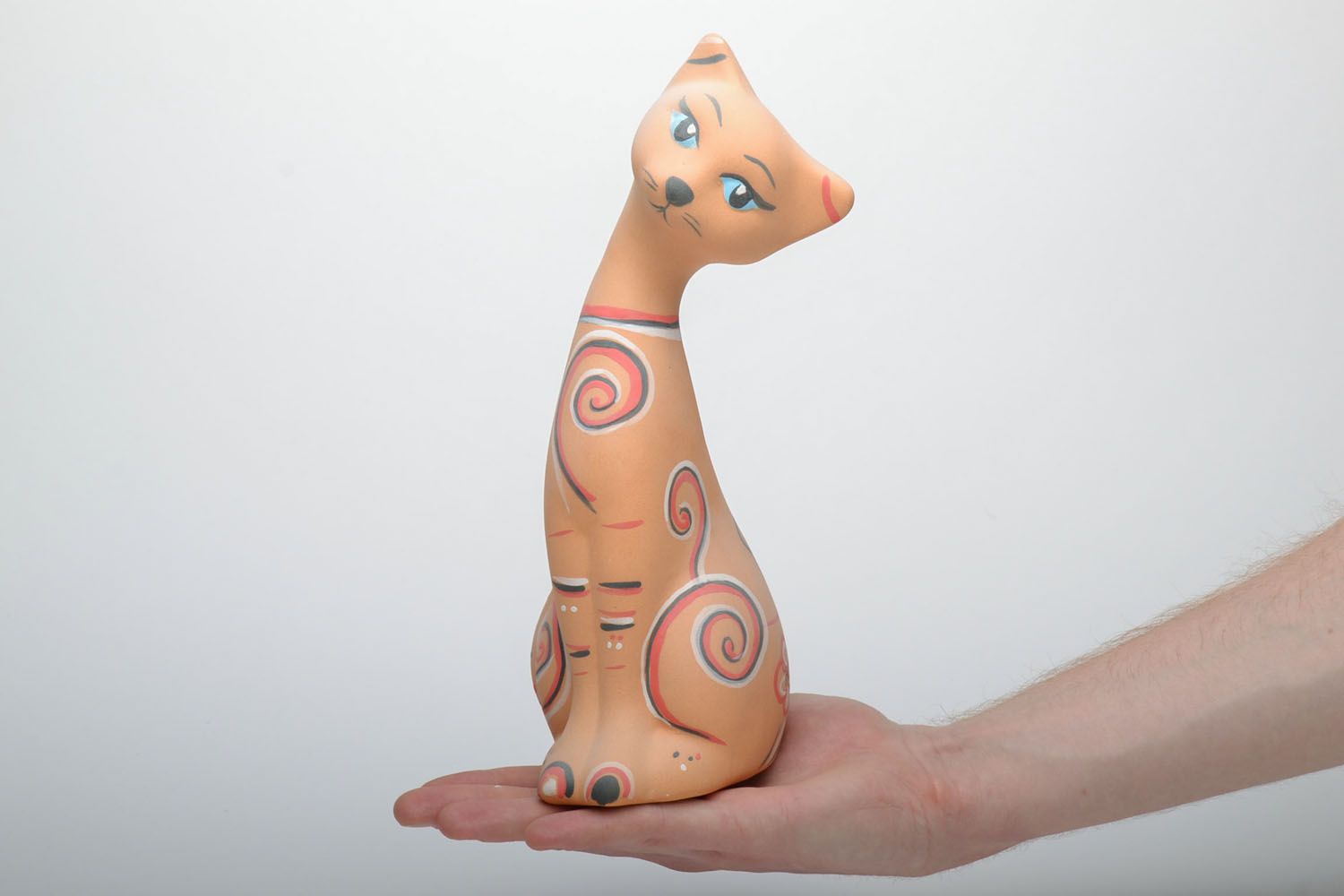 Ceramic figurine Cat photo 5
