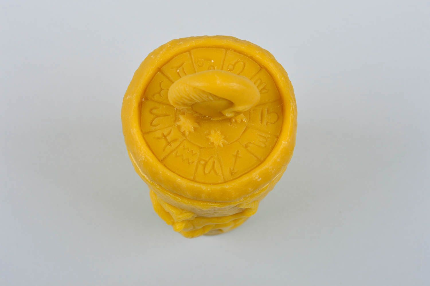Verre fait main Gobelet original Vaisselle design Sagittaire cire d'abeille photo 8