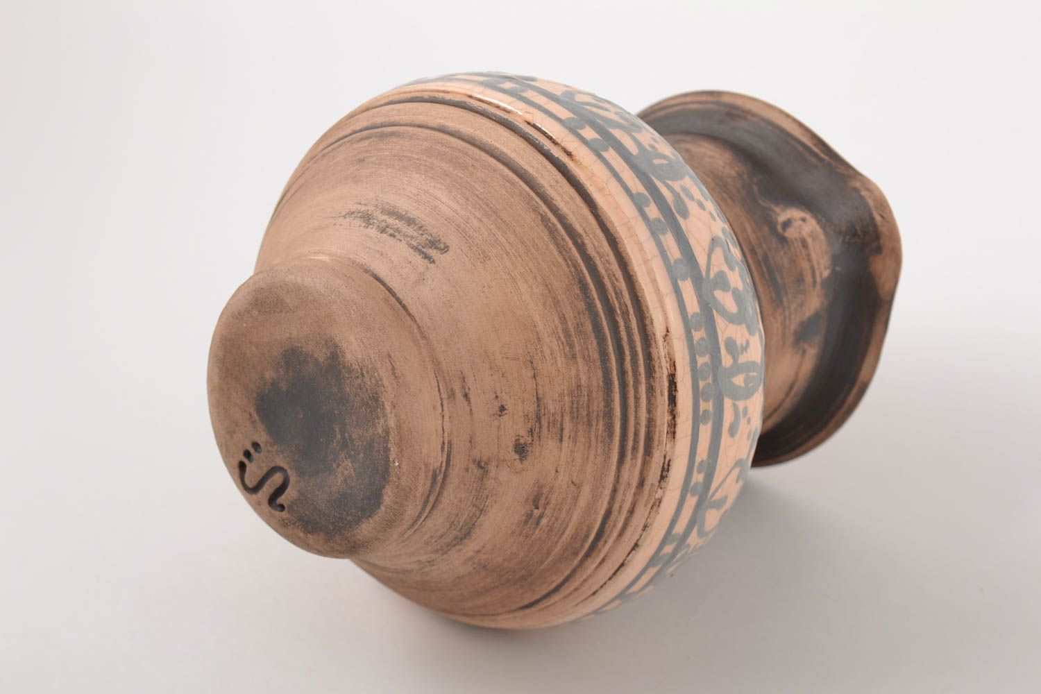 Jarro de cerámica hecho a mano vajilla original utensilios de cocina  foto 4