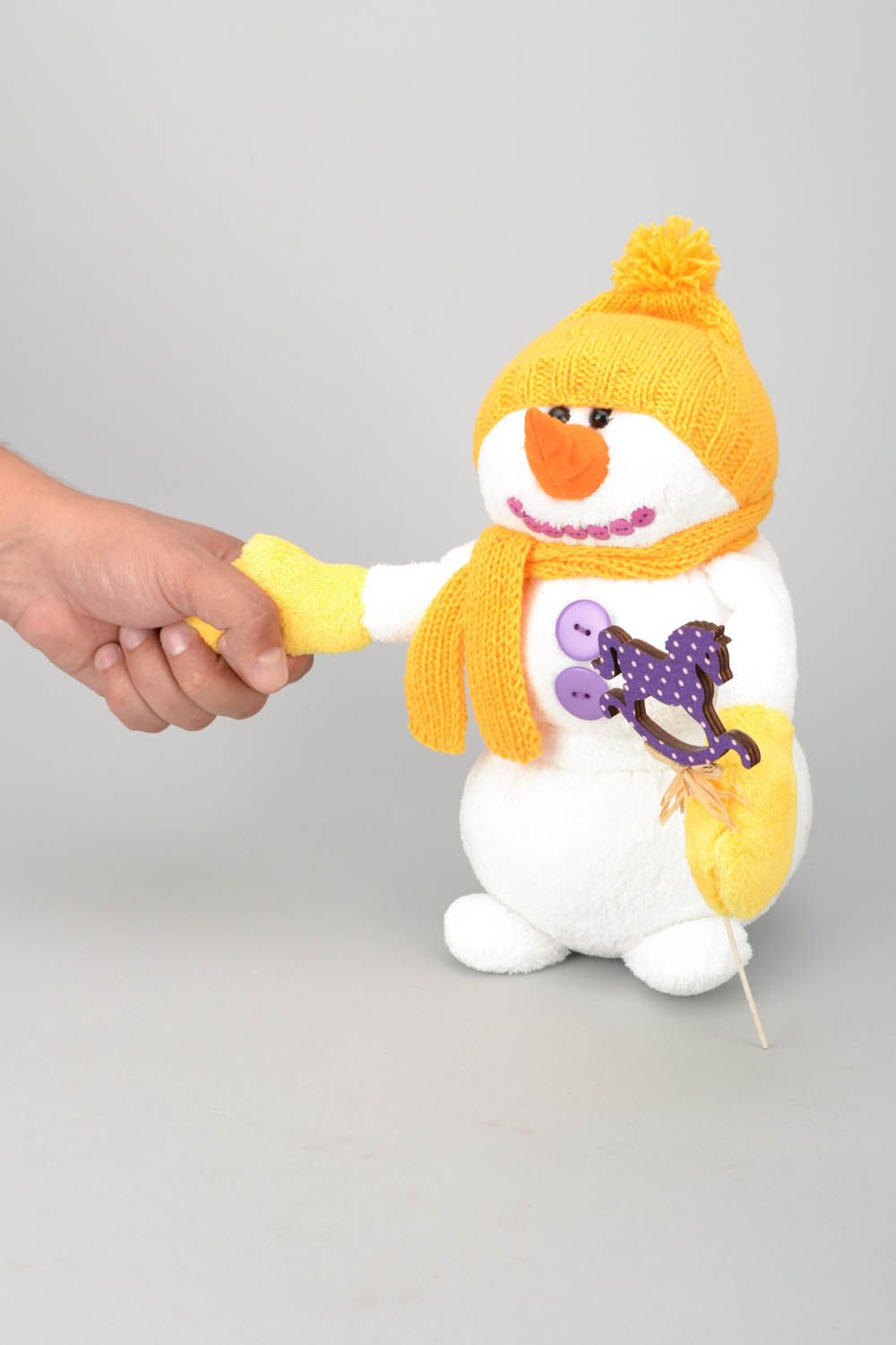 Soft toy Snowman photo 1