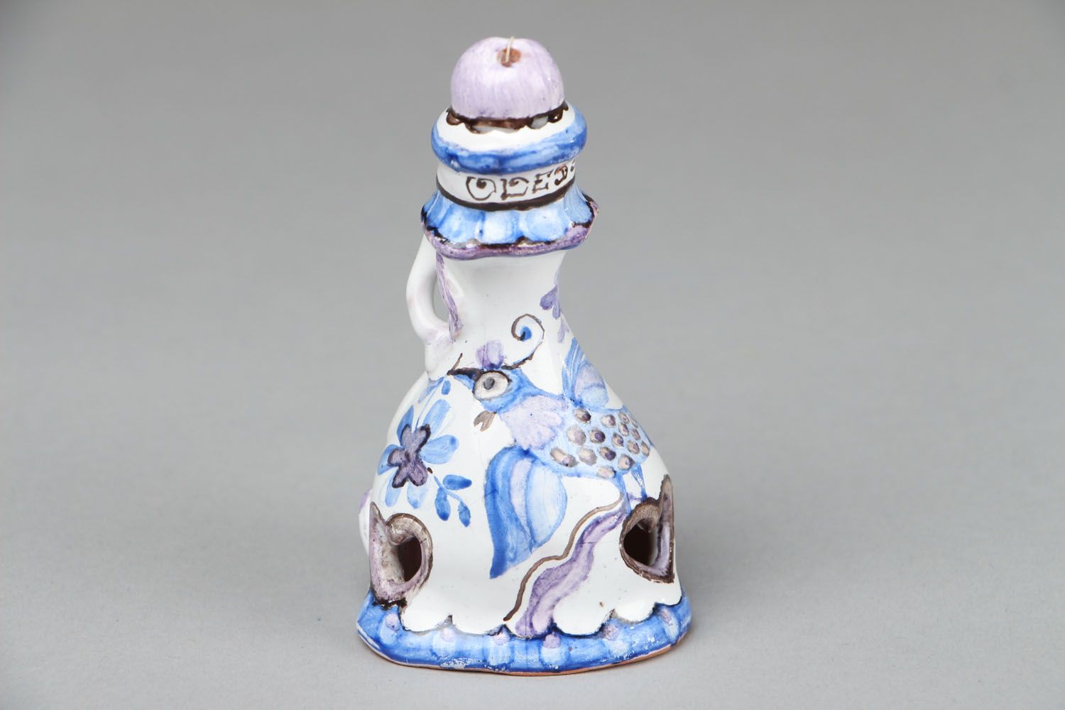 Ceramic bell with painting photo 1