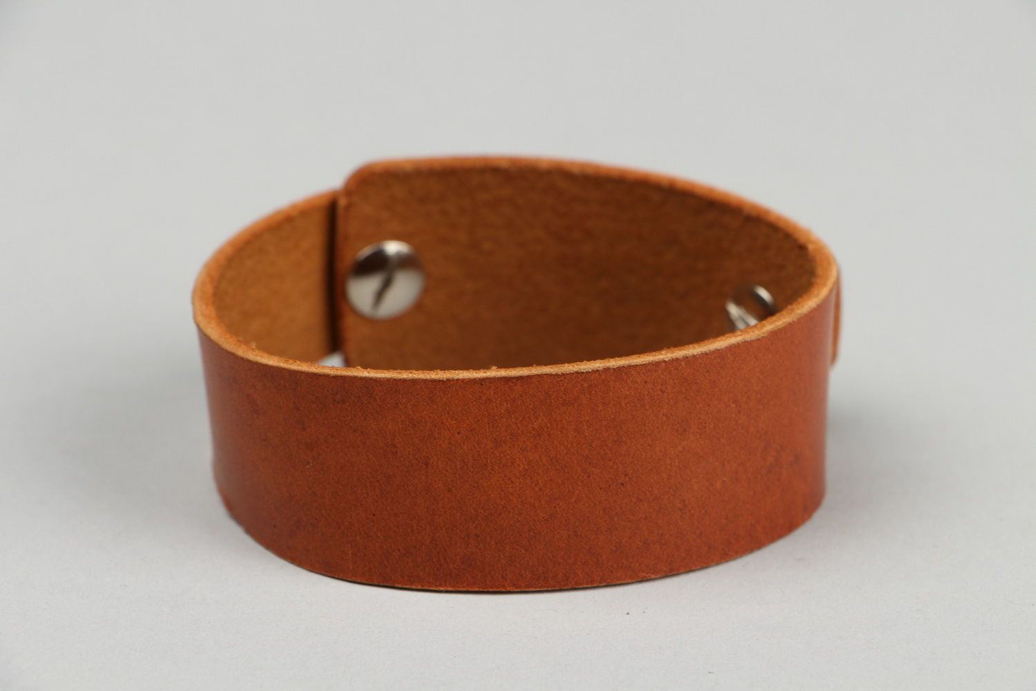 Leather bracelet for the hand photo 4