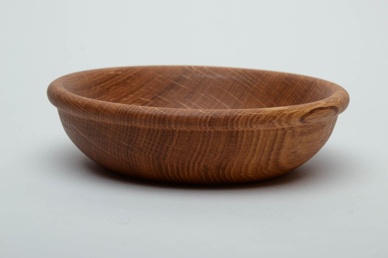 Handmade wooden bowl for hot dishes photo 2