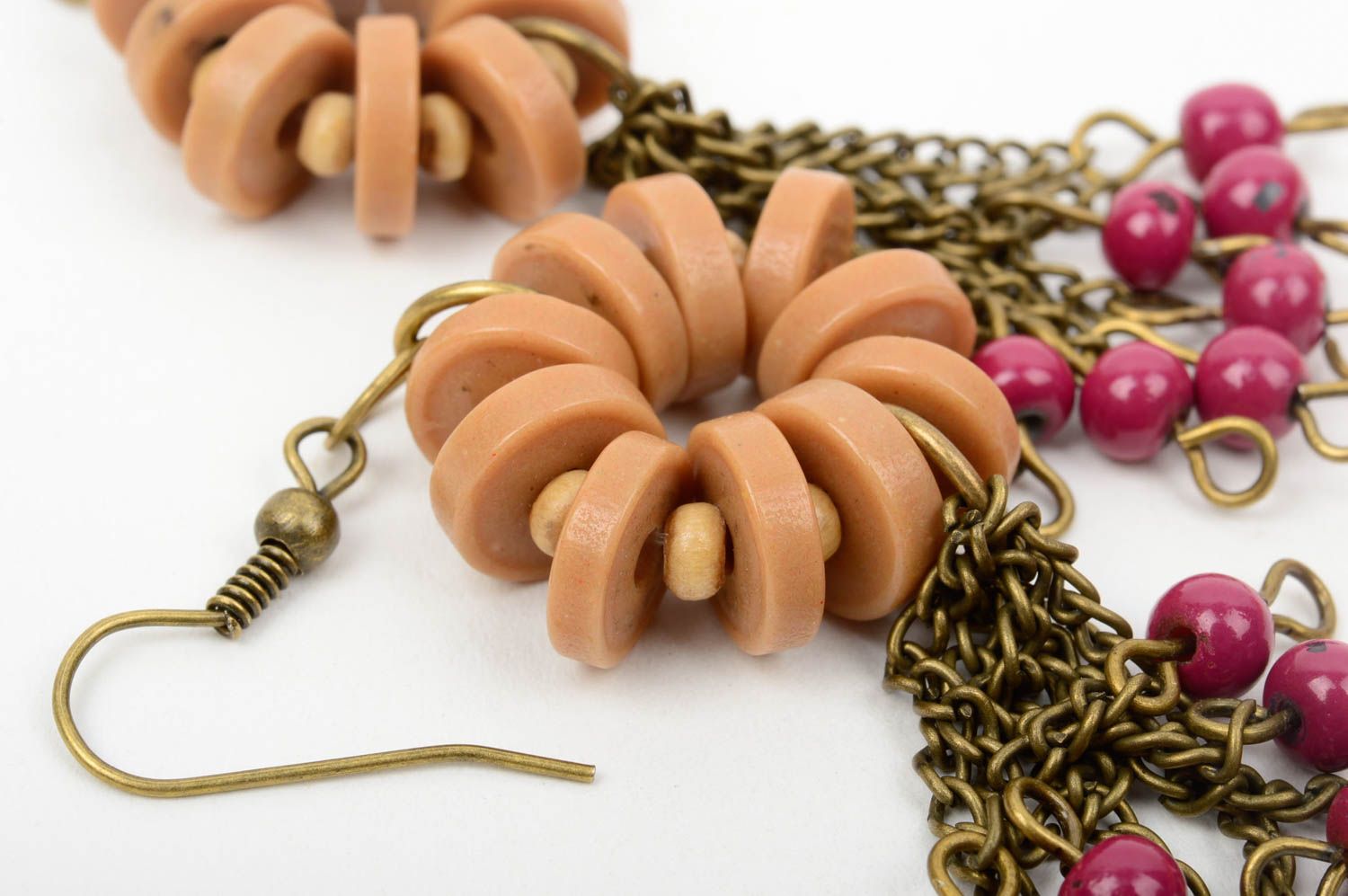 Handmade earrings designer jewelry unusual earrings for girls gift ideas photo 5