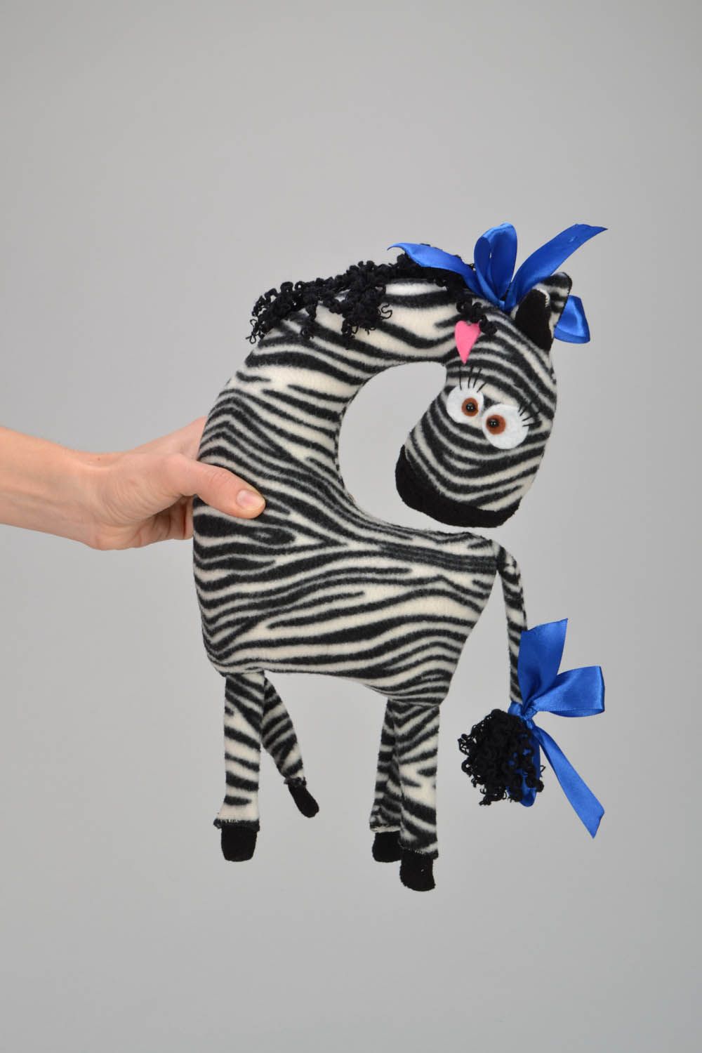 Brinquedo macio Zebra foto 2