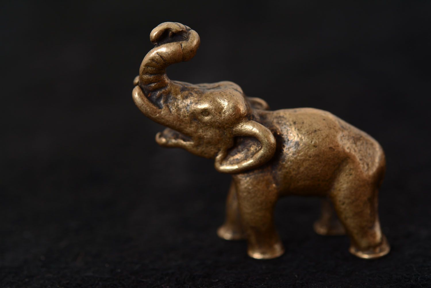Bronze figurine Elephant photo 2