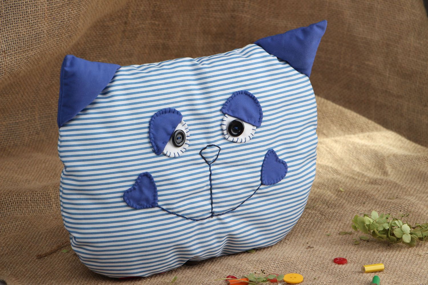 Toy pillow cat photo 5