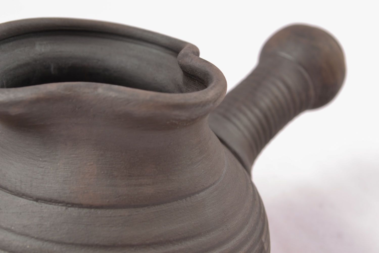 Türkischer Kaffeekocher aus Keramik foto 3