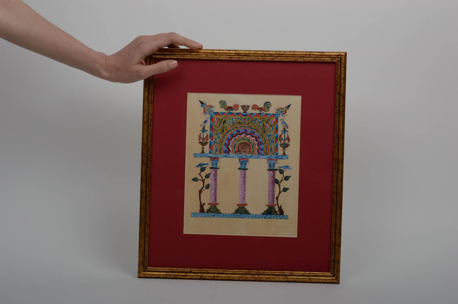 Handmade wall decor contemporary art hand painted picture wall panel cool gifts photo 2