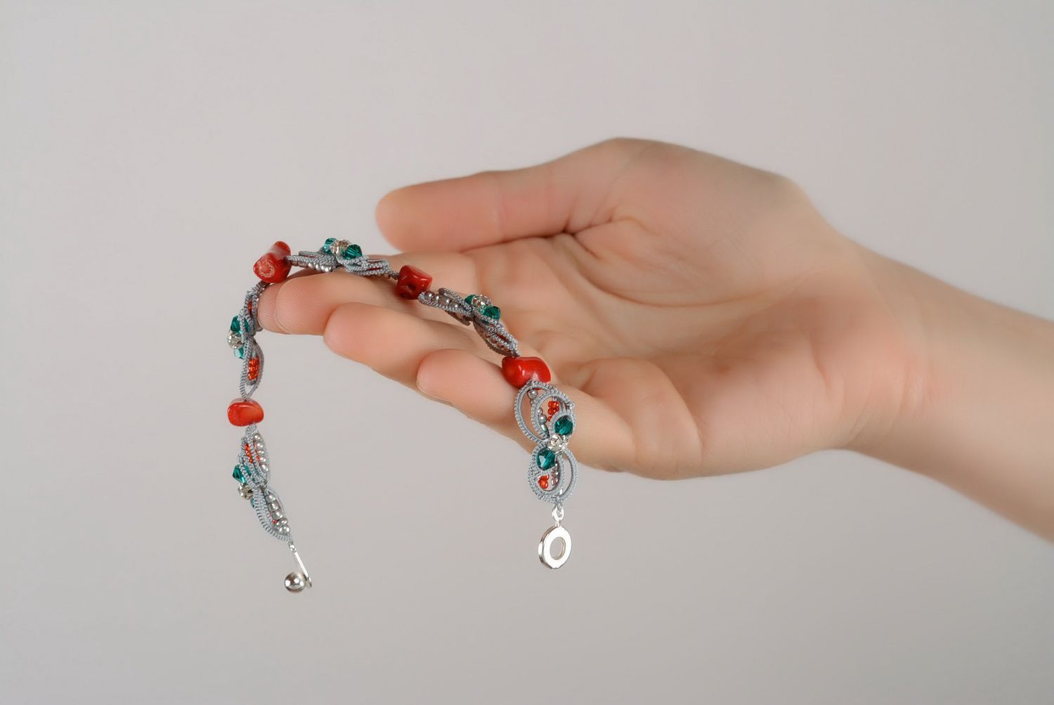 Bracelet with coral photo 3