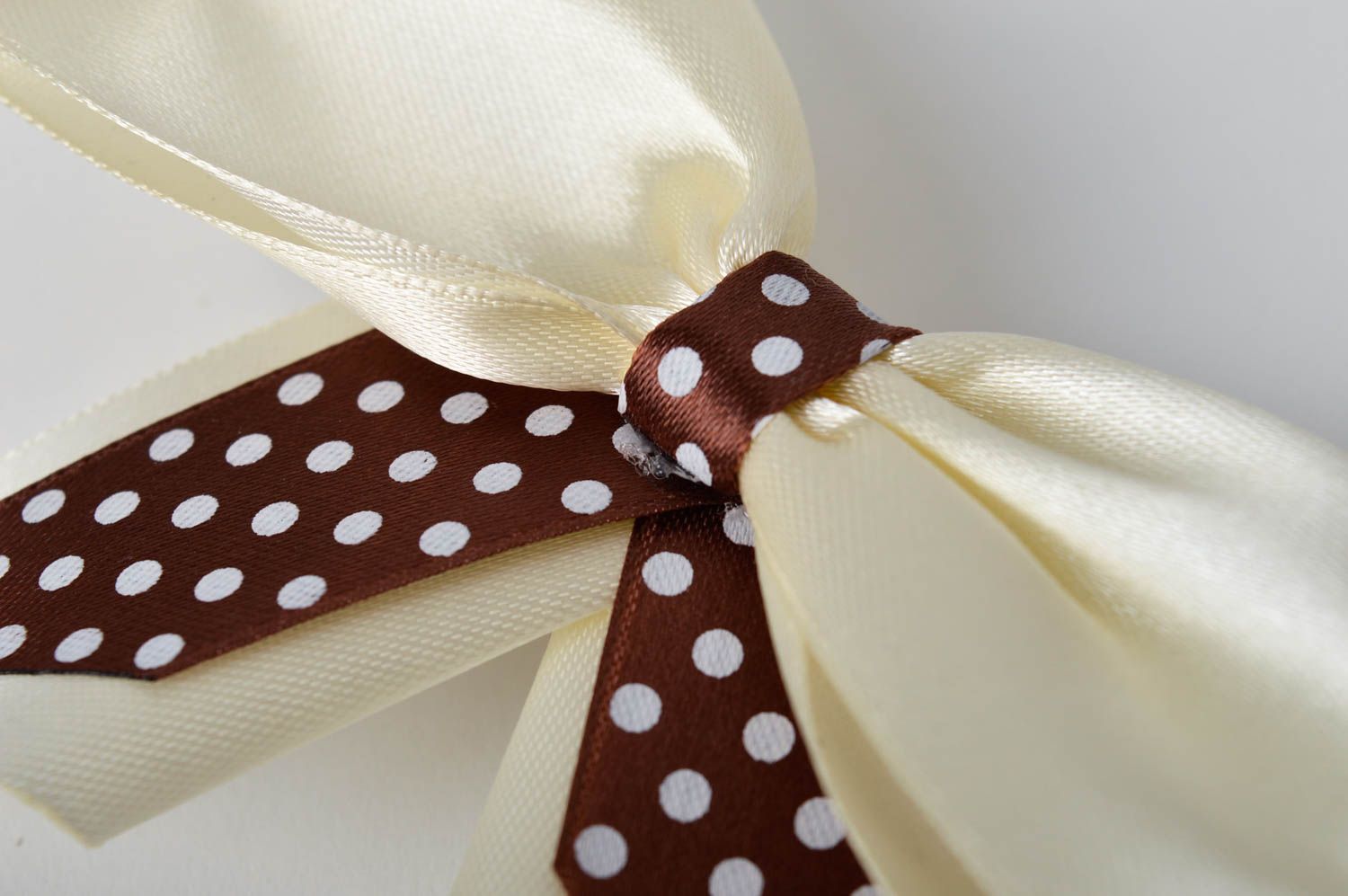 Handmade satin bow stylish children accessory for hair bow barrette for girls photo 3