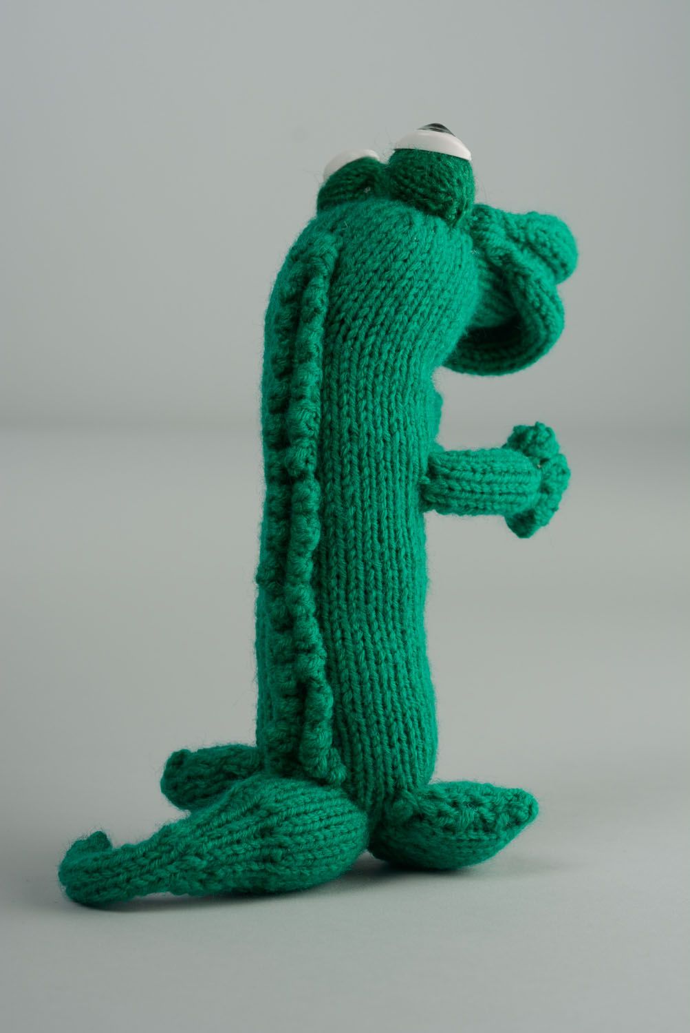 Crochet toy Cheerful Crocodile photo 5