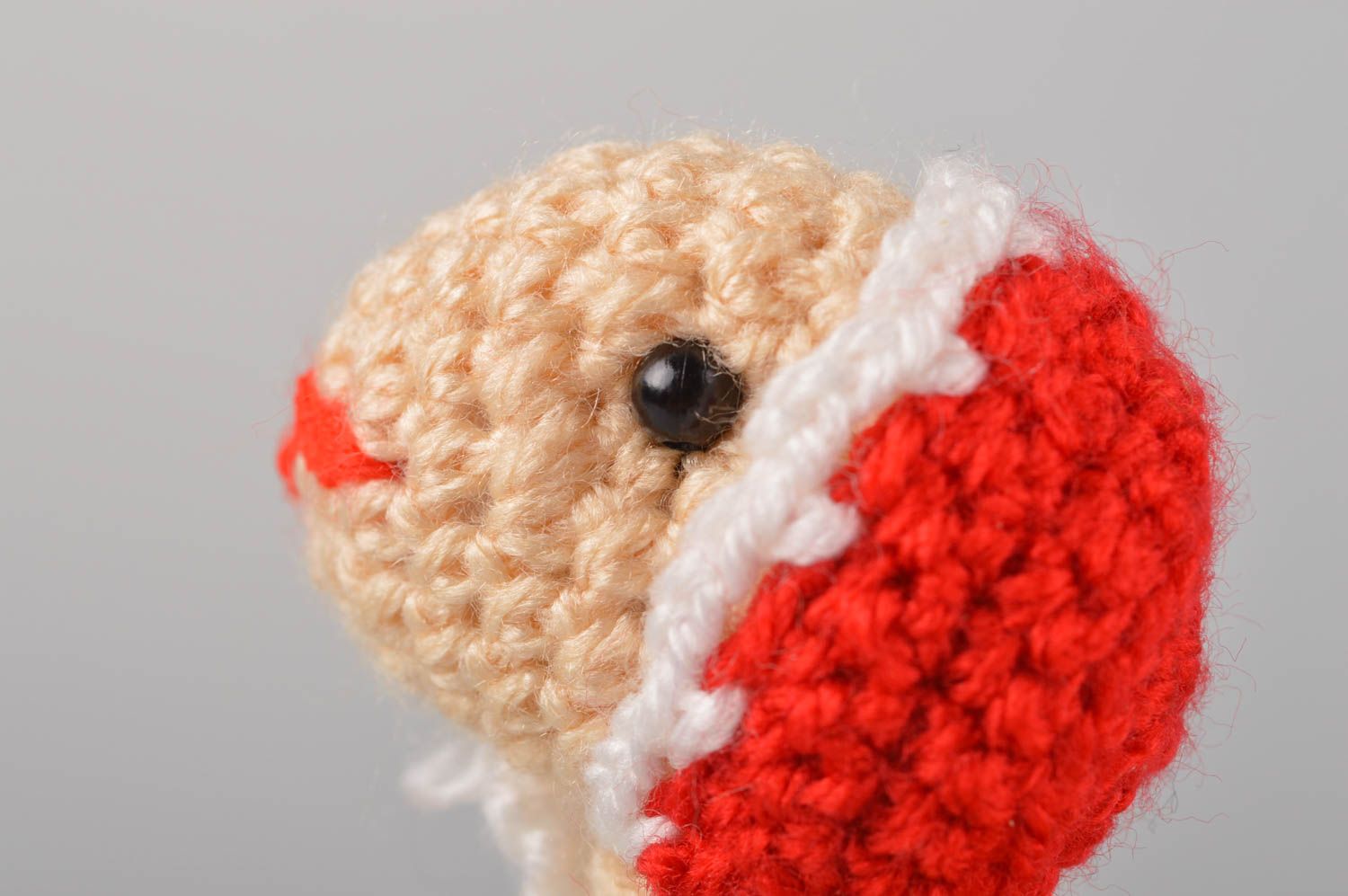 Jouet tortue Peluche faite main tricotée au crochet multicolore Cadeau enfant photo 2
