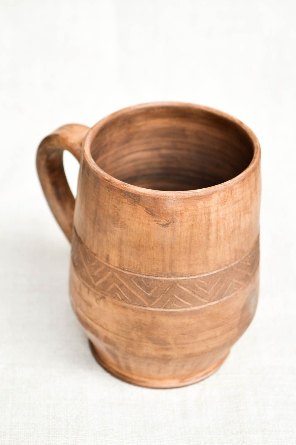 Taza de cerámica hecha a mano para cerveza utensilio de cocina regalo original foto 5