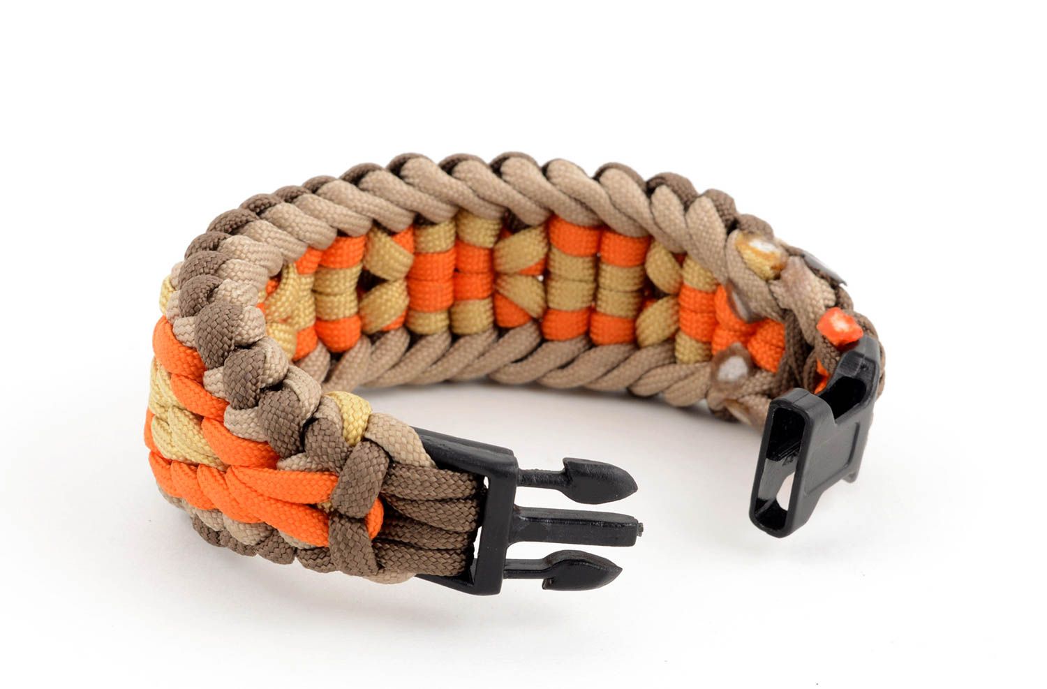 Handmade buntes Paracord Armband Accessoire für Männer Survival Armband foto 3