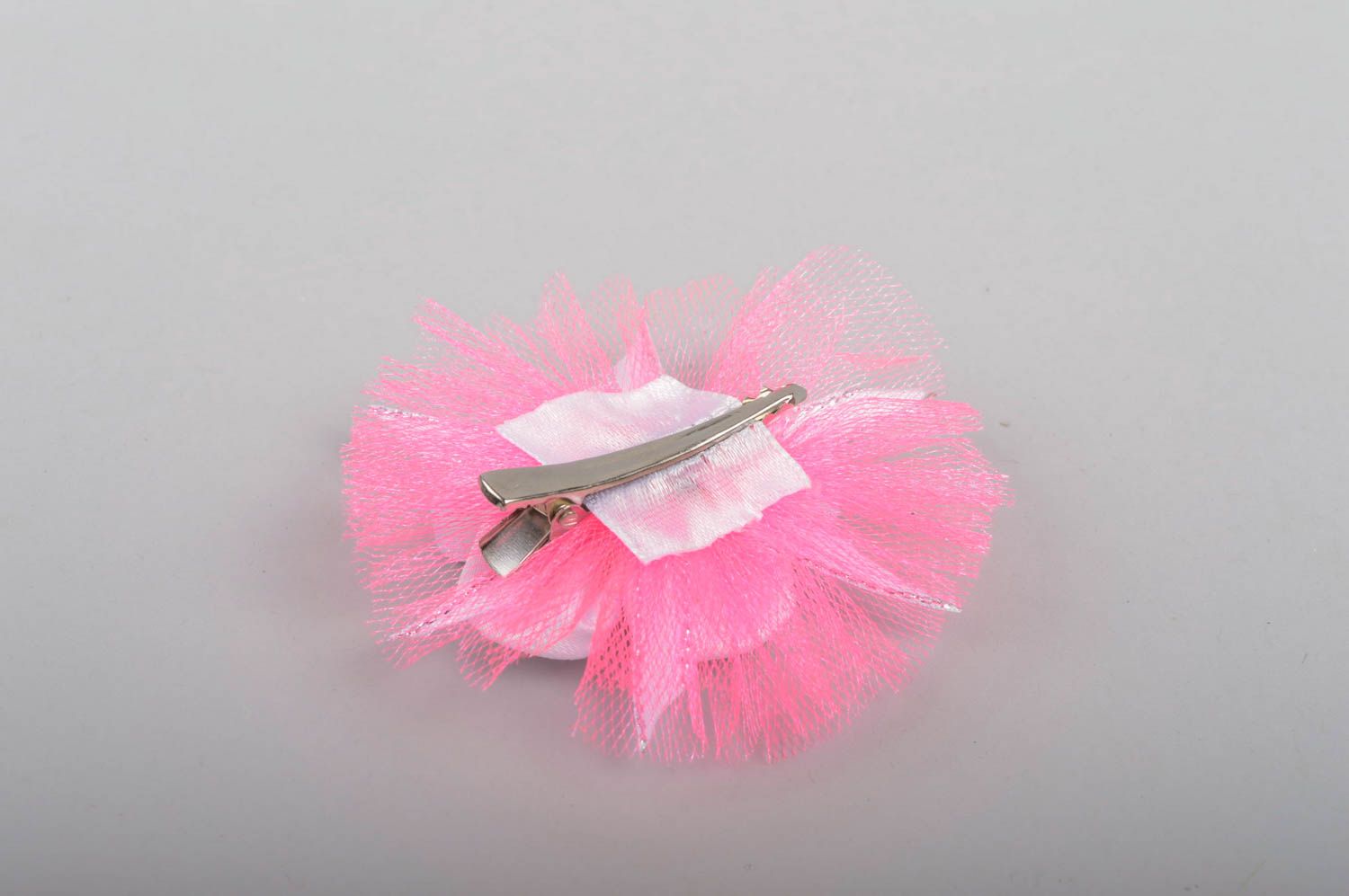 Handmade hair clip flower hair accessories kids accessories gifts for girls photo 4
