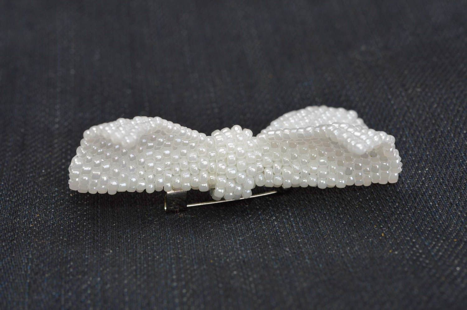 Handmade brooch beaded brooch seed bead jewelry fashion accessories for women photo 3