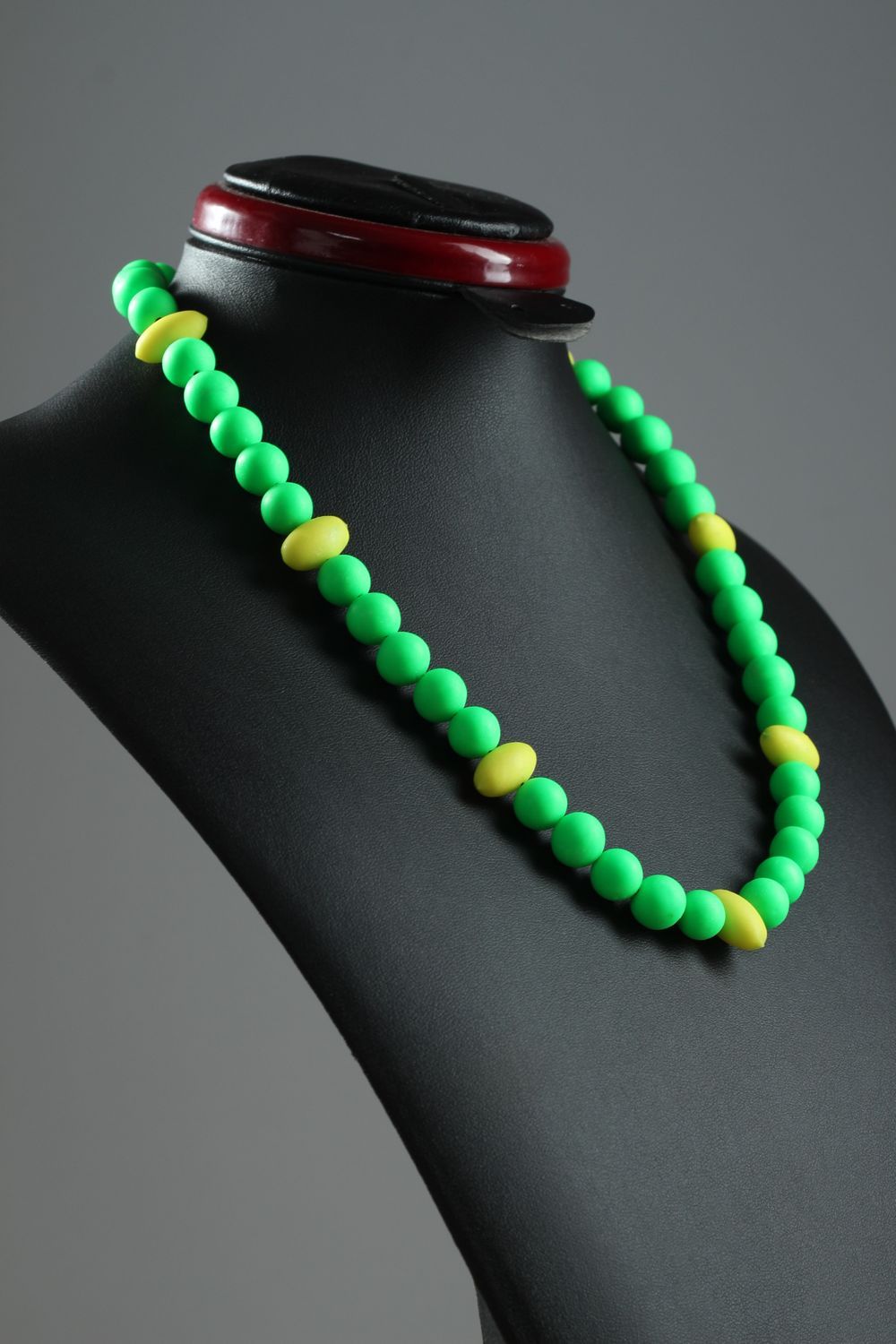 Schmuck handgemacht Damen Halskette Polymer Clay Schmuck Halskette für Frauen foto 1