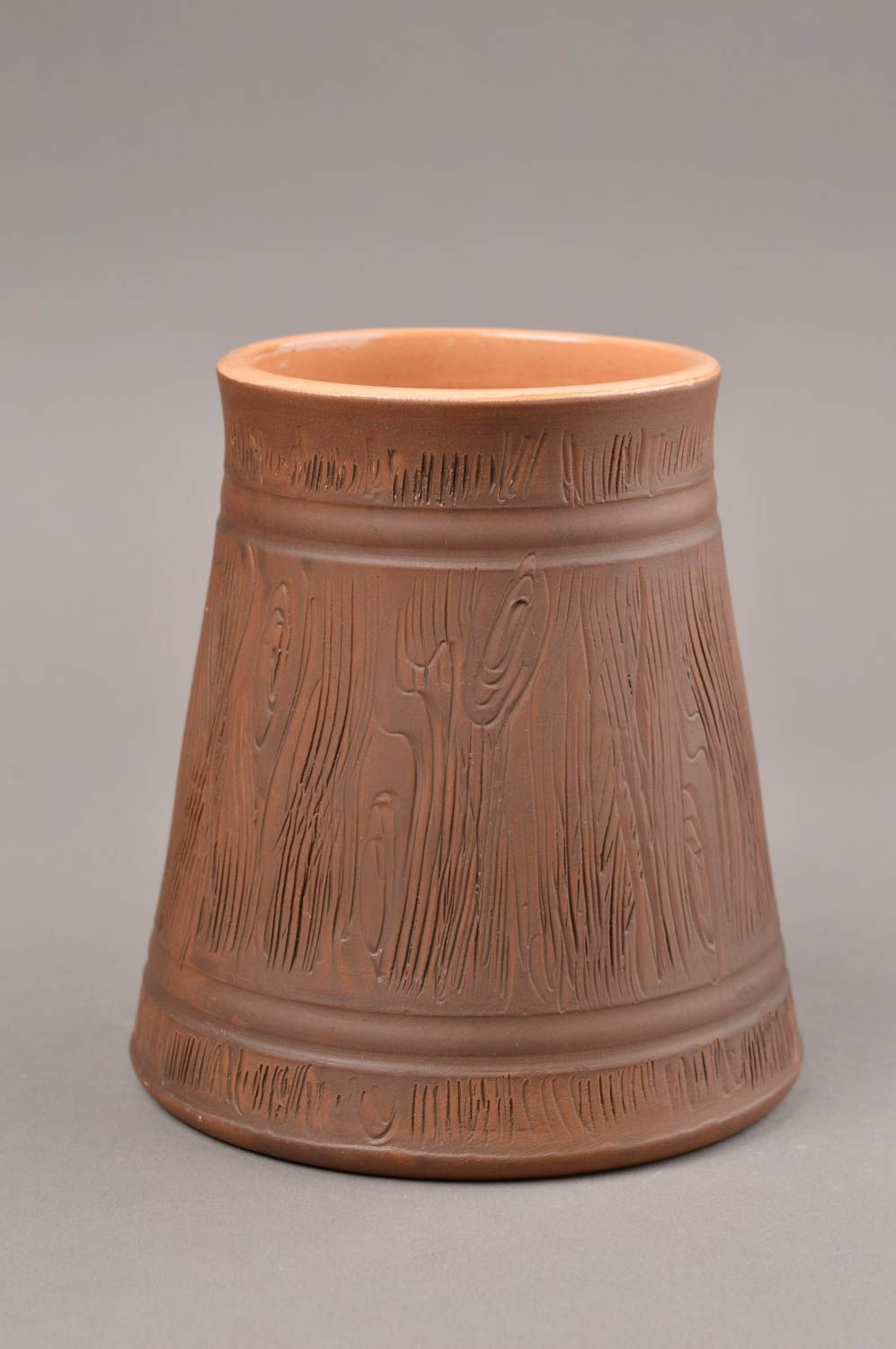 16 oz ceramic large clay drinking mug 1,26 lb photo 7