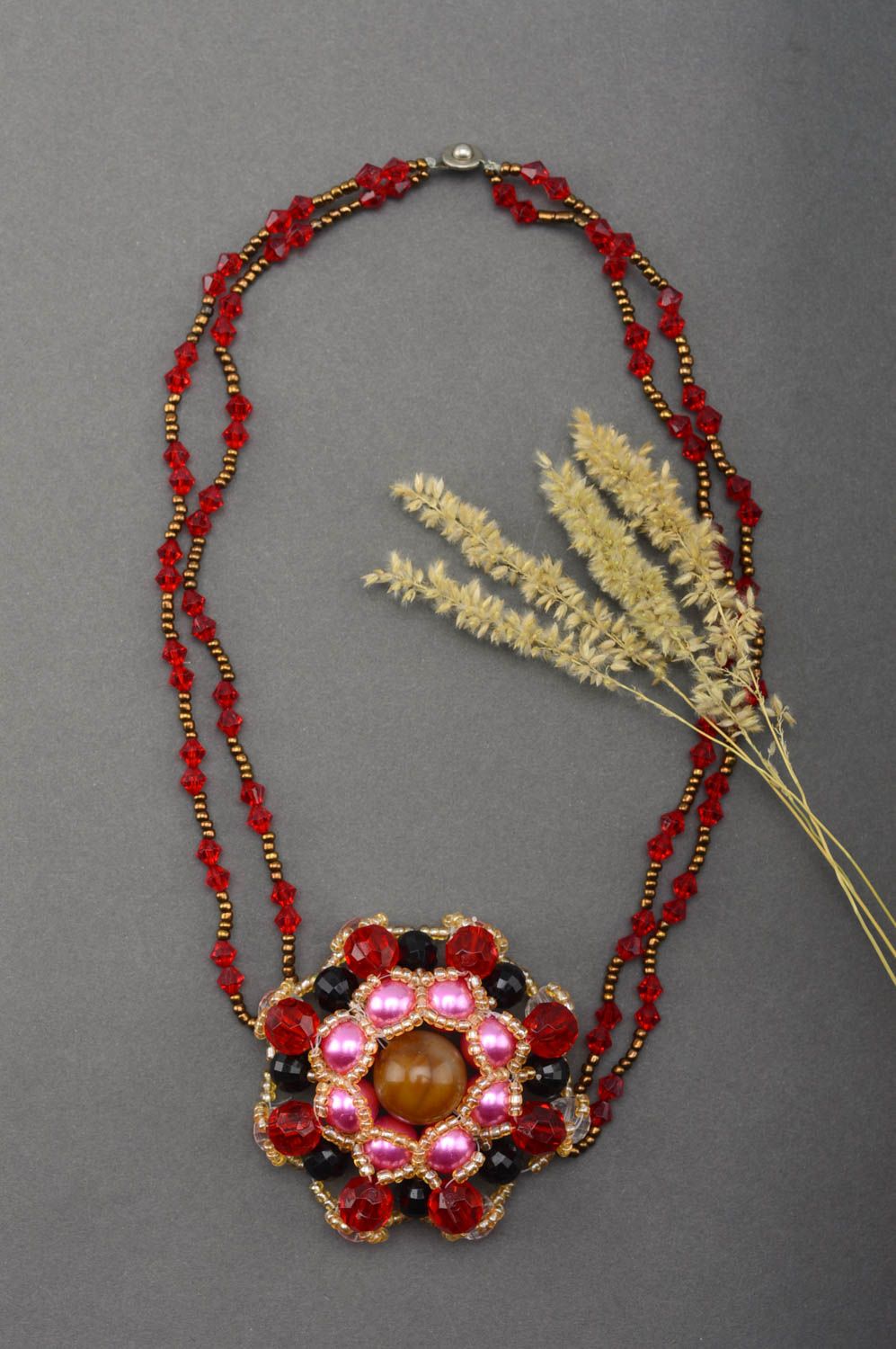 Handgeschaffene schöne Damen Halskette Halsschmuck für Damen Schmuck Collier foto 1