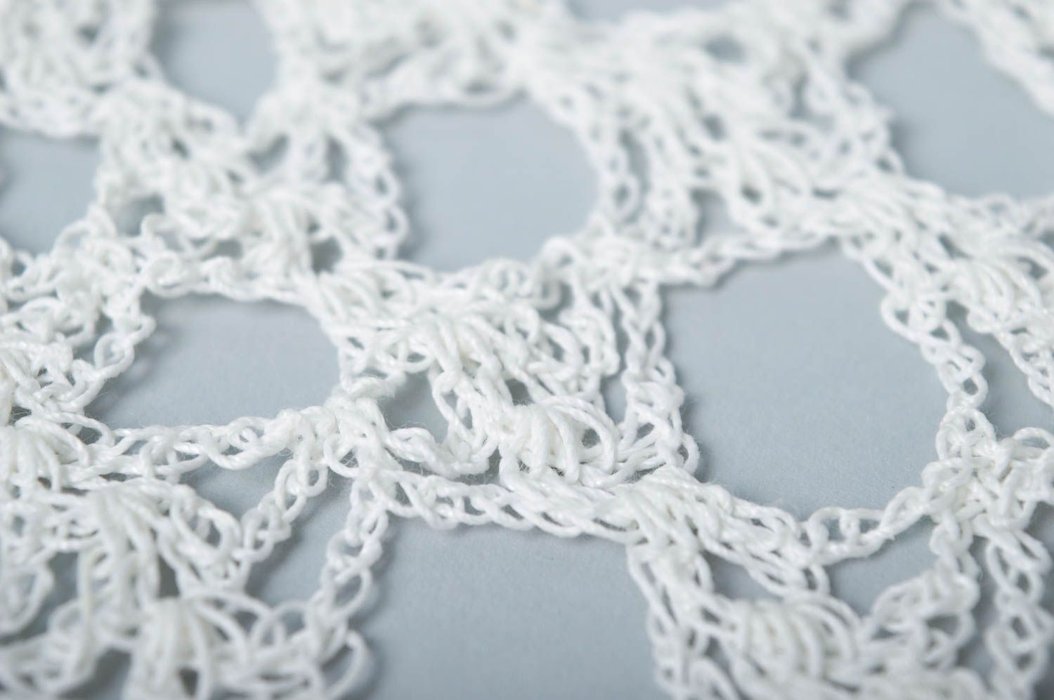 Beautiful handmade crochet collar textile collar design fashion trends photo 3