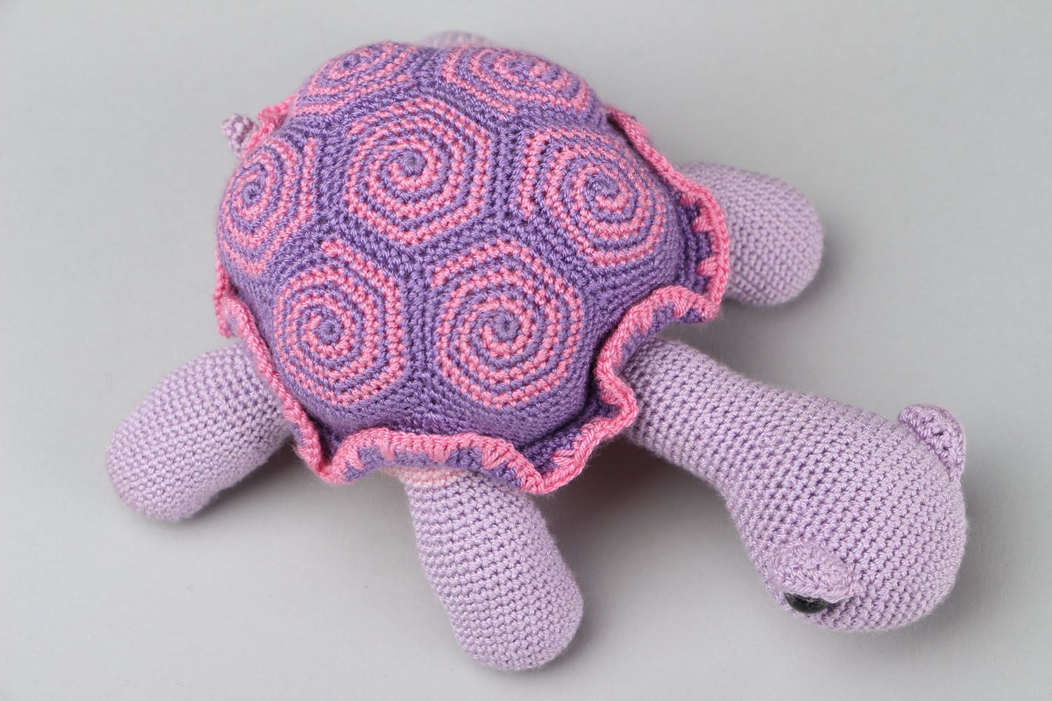 Crocheted toy Turtle photo 2
