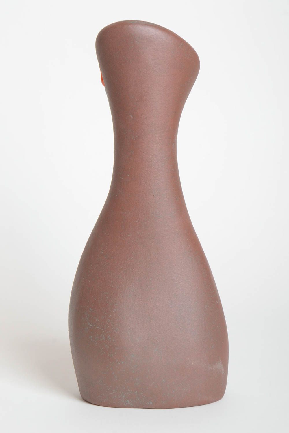 Handmade ceramic 14 inches table flower vase 2,15 lb photo 4
