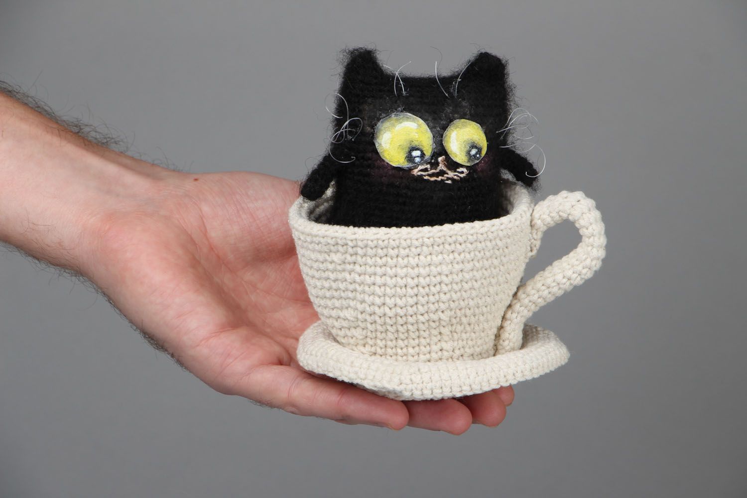 Soft crochet toy Hot Tea photo 4
