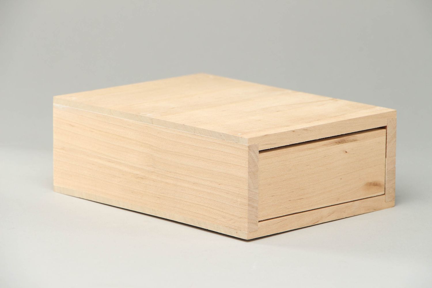 Holz Kiste mit Deckel zum Bemalen foto 1